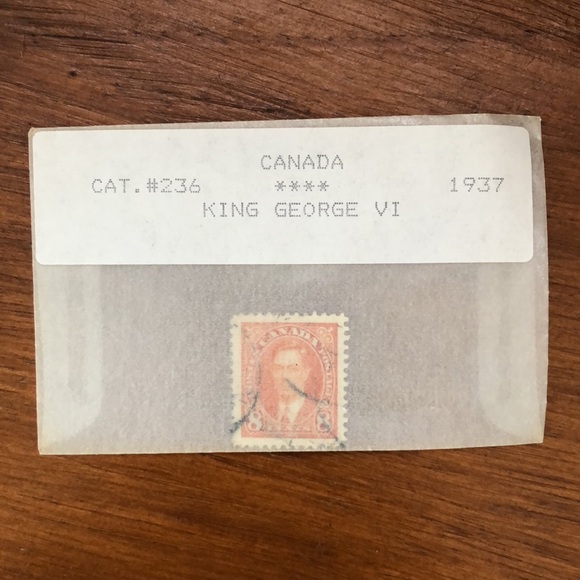 1937 Canadian 8 cents stamp - Picture 2 of 4